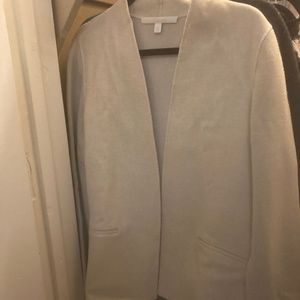 Merino wool open sweater jacket